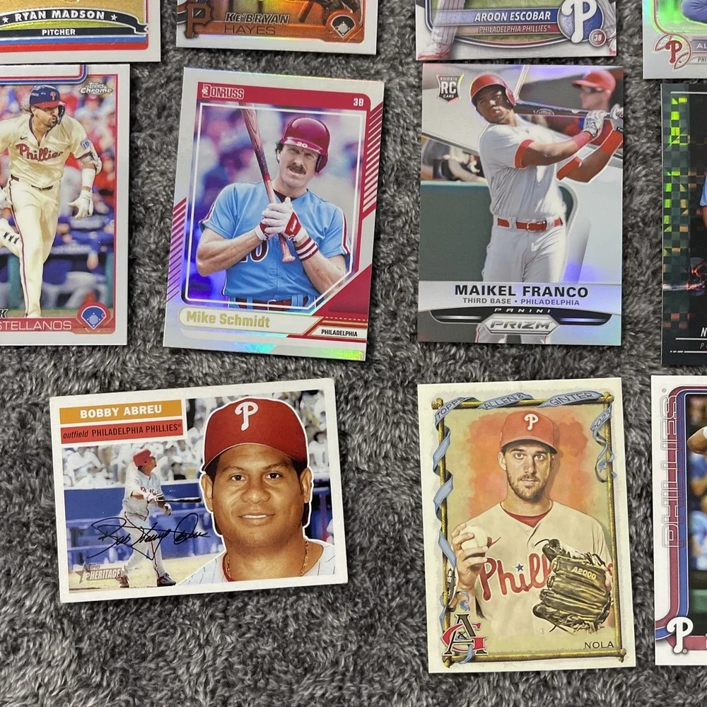 Philadelphia‎ Phillies Baseball 29 Card Lot - Rookies, Stars, Inserts, Parallels